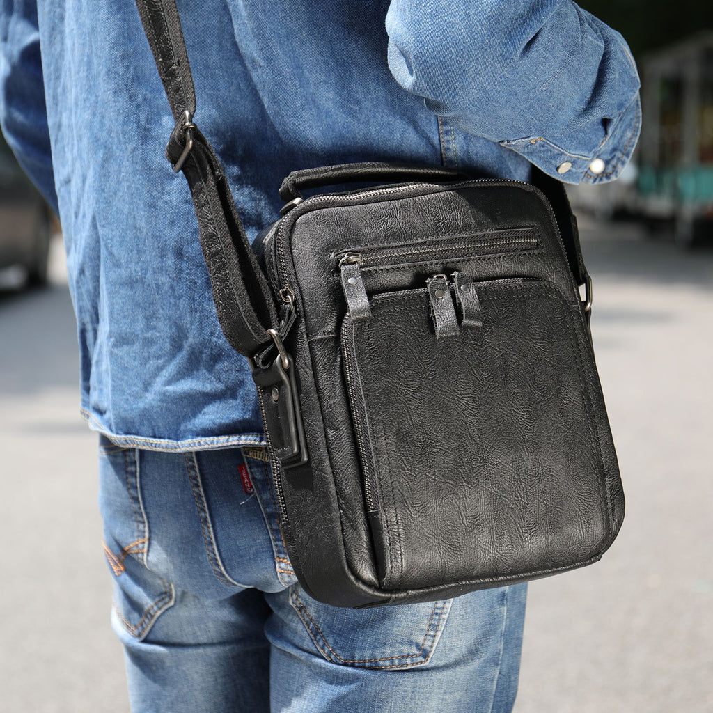 Retro-Leder-Tasche – Bild 1 | LuxeStyle