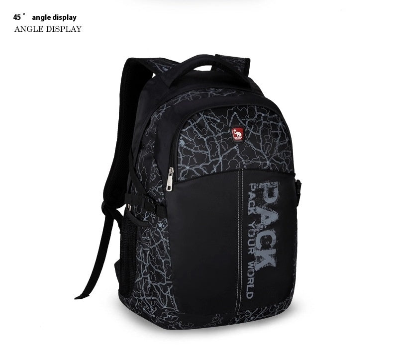 Grosses Reise-Backpack mit Doppelriemen – Bild 5 | LuxeStyle