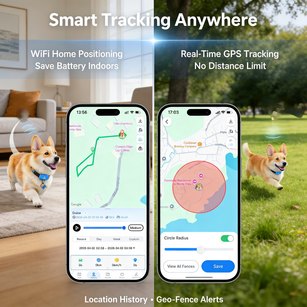 GPS-Tracker für Hunde mit Echtzeitortung
