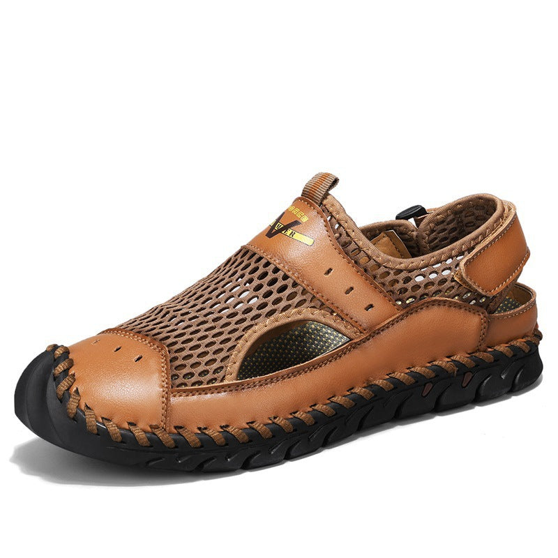 Atmungsaktive Sommer-Lederschuhe für Herren – Bild 9 | LuxeStyle