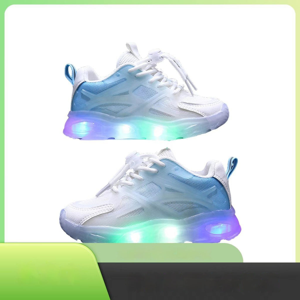 Atmungsaktive Sportschuhe für Kinder mit Licht | LuxeStyle