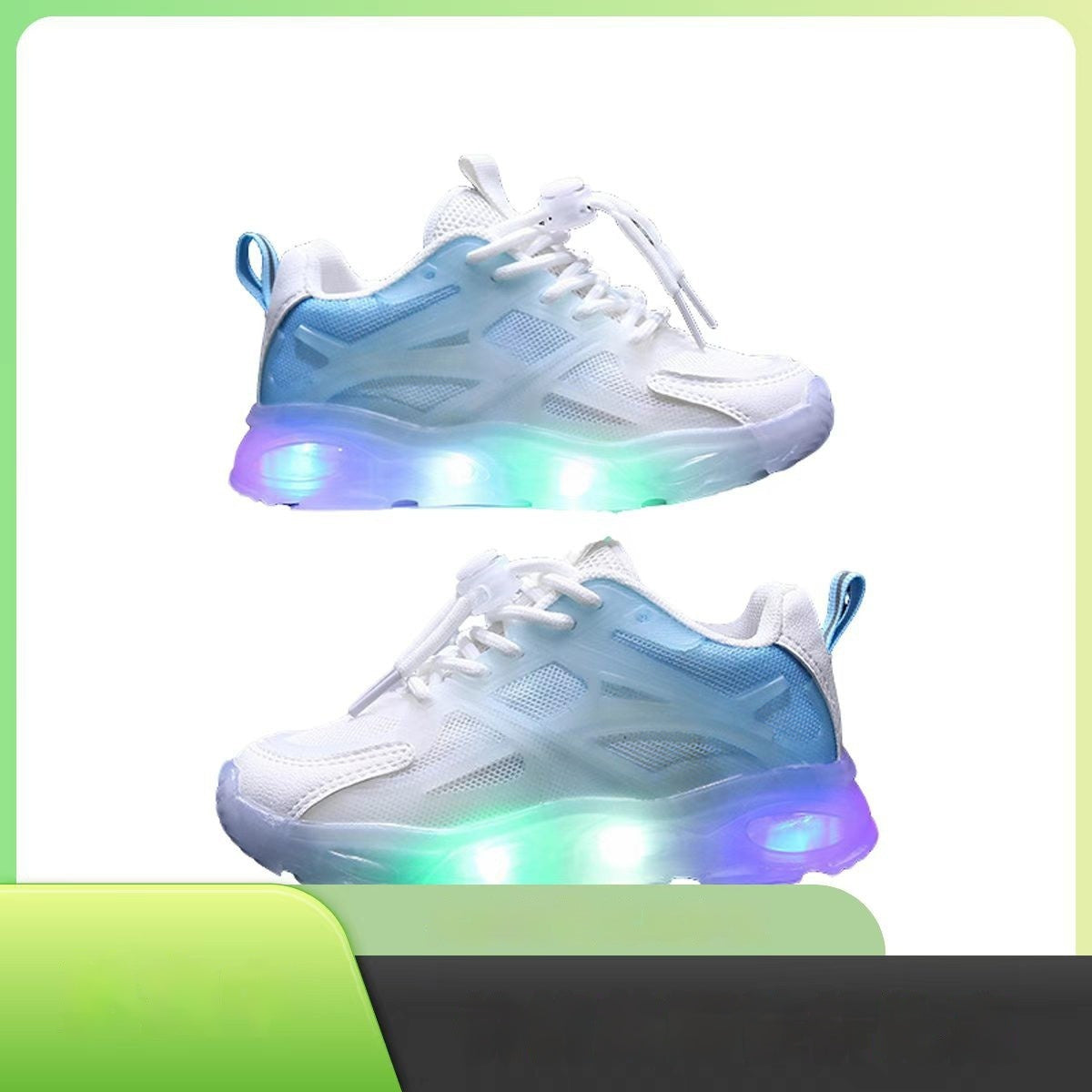 Atmungsaktive Sportschuhe für Kinder mit Licht | LuxeStyle