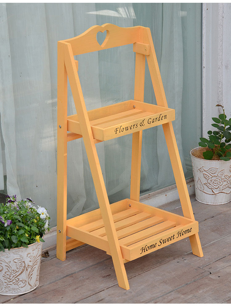 Retro Mehrschichtiges Holzregal – Bild 9 | LuxeStyle