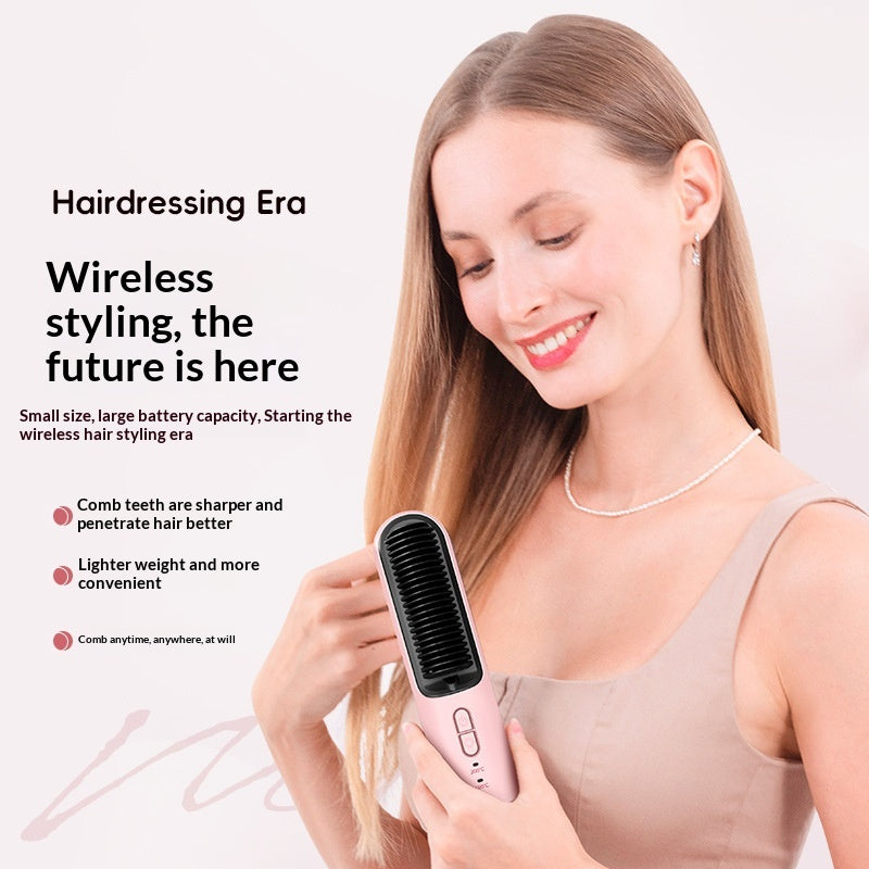 Kabelloser 2-in-1 Ionen-Haarglätter