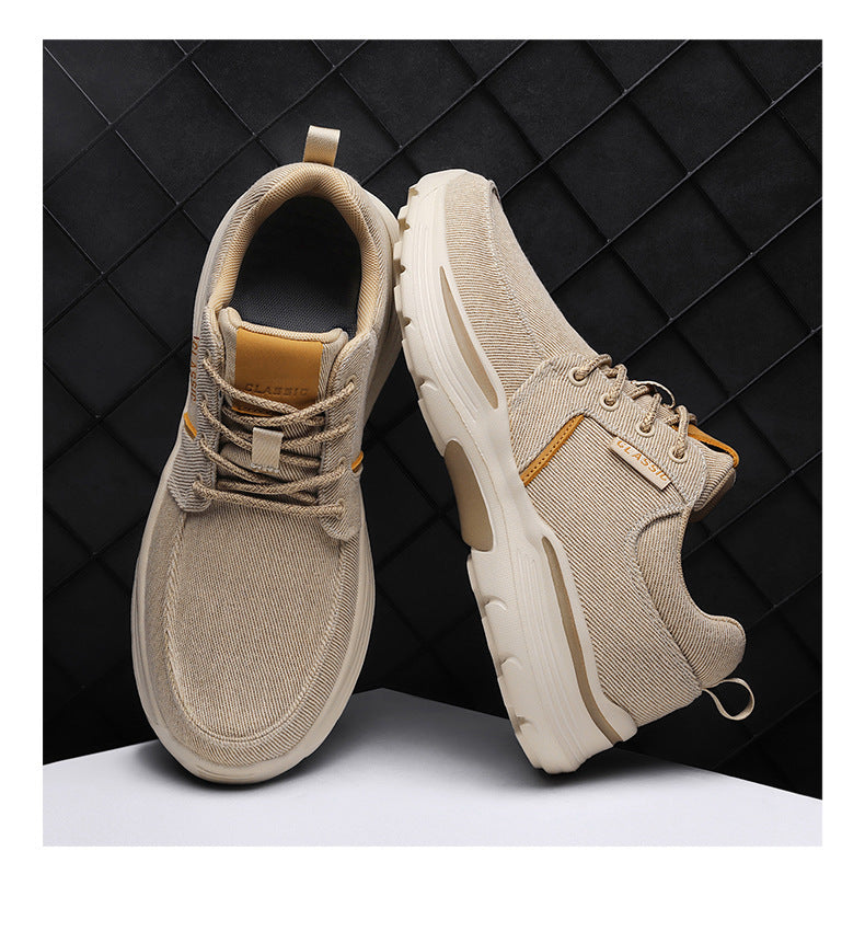 Canvas Schnür-Sneaker für Herren – Bild 15 | LuxeStyle