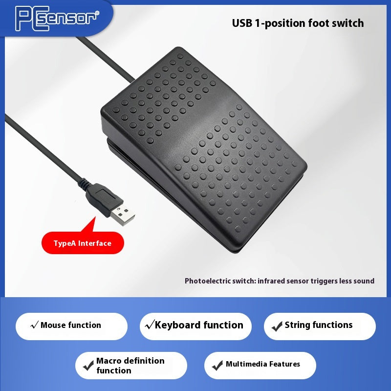 Programmierbares USB-Pedal mit Ultraschall-Schalter | LuxeStyle