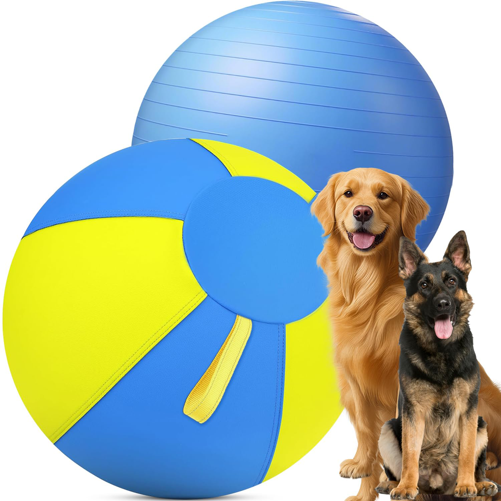 Hüteball für Hunde mit Griffen, 45 cm