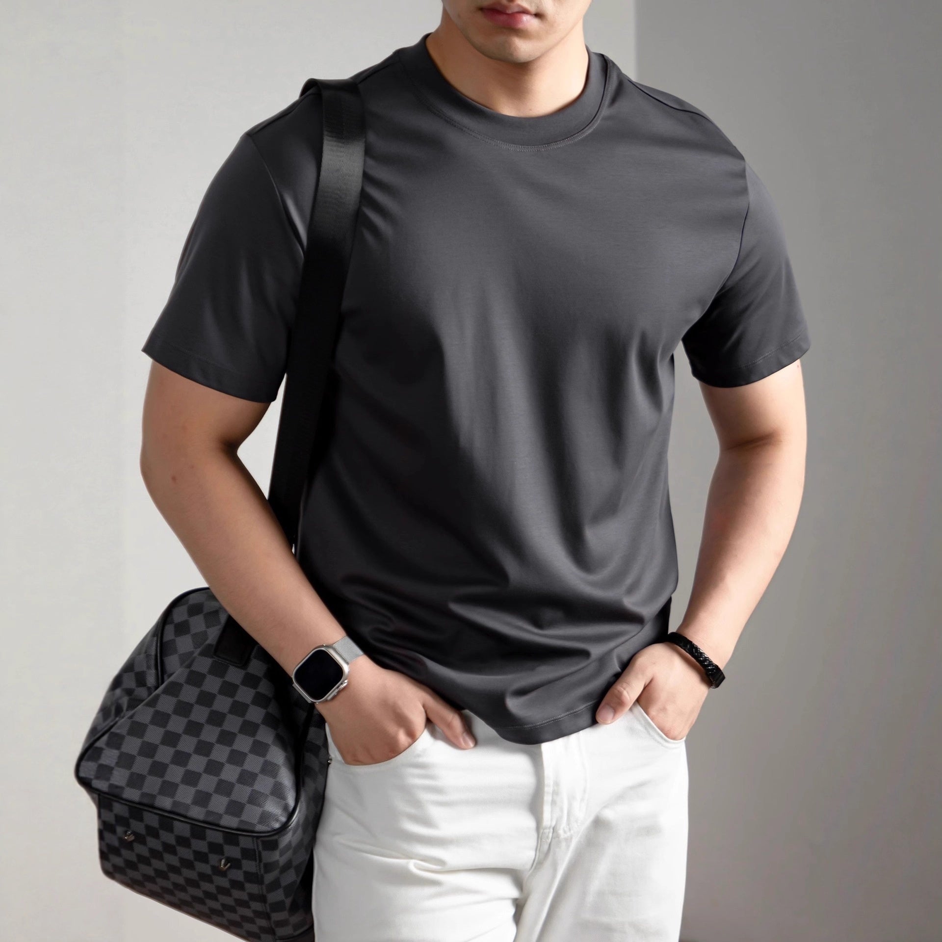 Herren-Viscous-T-Shirt