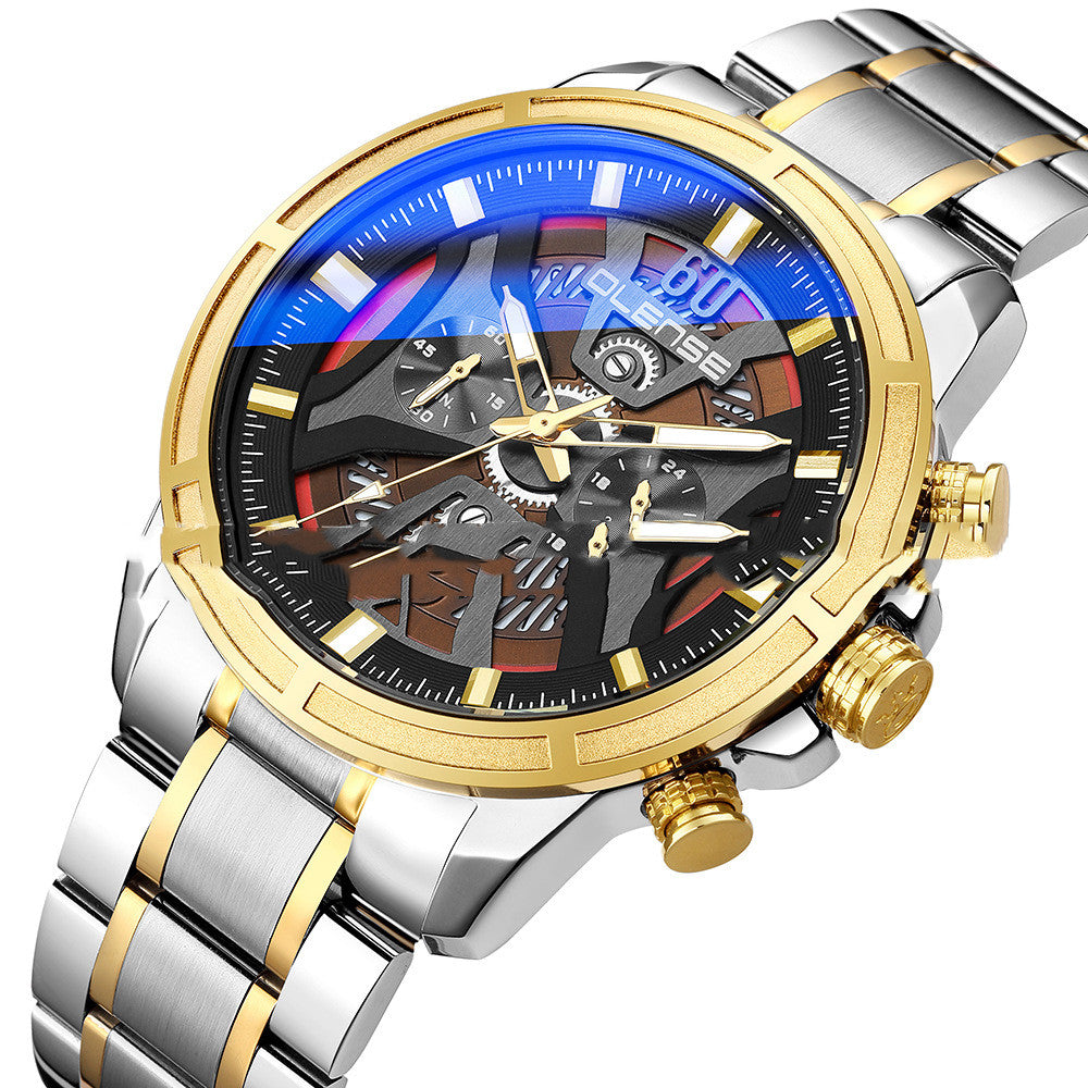 Herren Quarzuhr Multifunktion Analog – Bild 5 | LuxeStyle