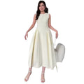 Elegantes A-Linien Kleid mit weiter Saum – Bild 3 | LuxeStyle
