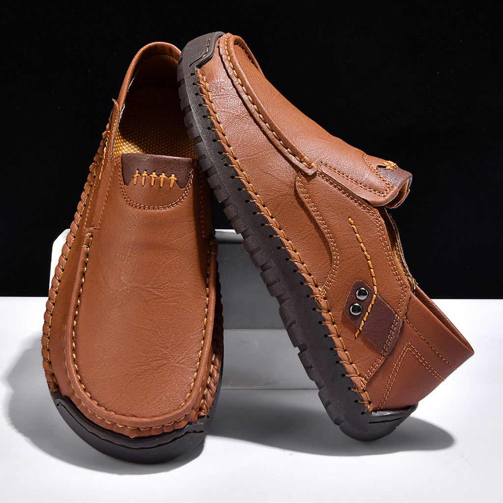 Herren Loafer weiter Zehenbereich