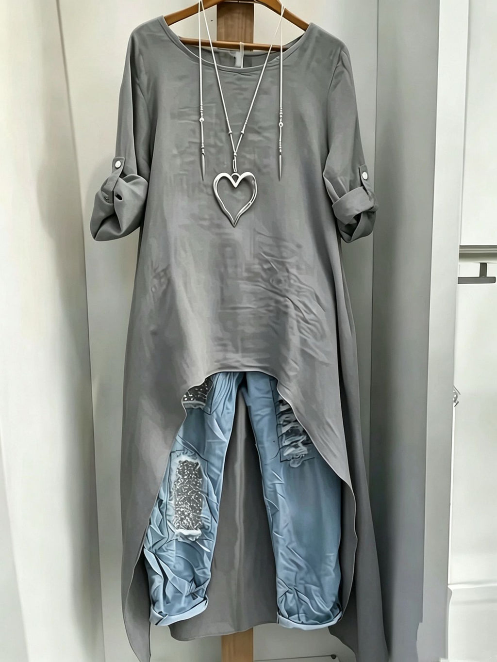Sommerliche Off-Shoulder Bluse in grossen Grössen