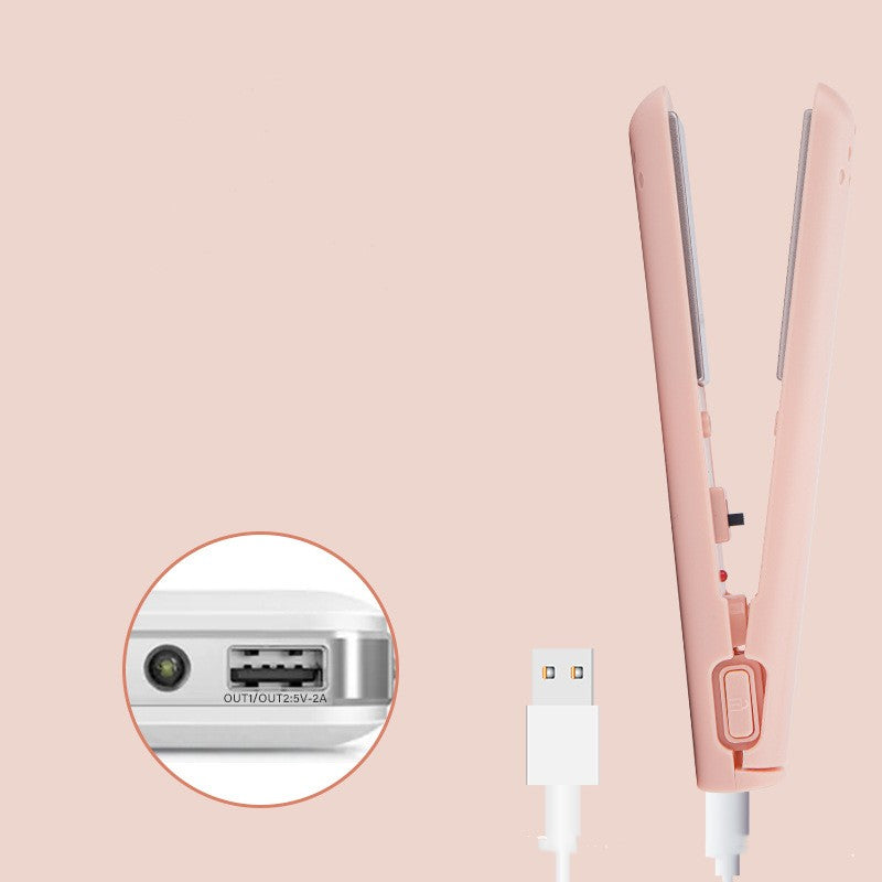 Kabelloser 2-in-1 USB Haarglätter & Lockenstab – Bild 8 | LuxeStyle