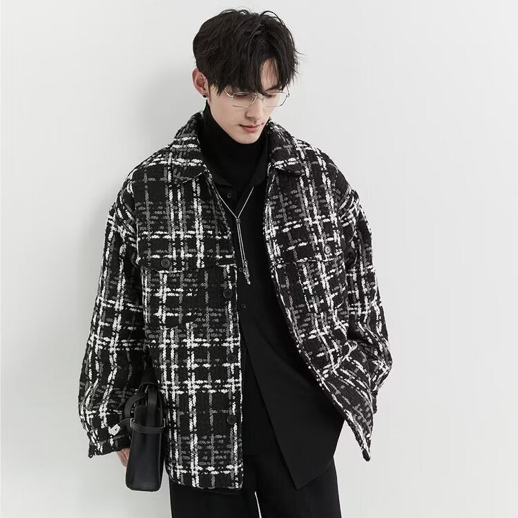 Karottenmuster-Jacket