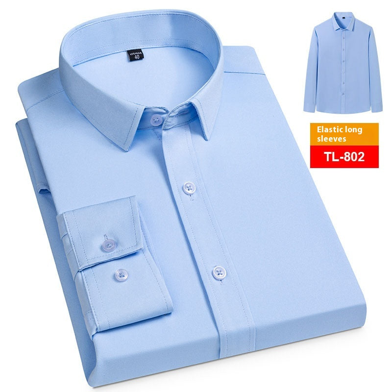 Männerlangarm-Poloshirt ohne Taschen – Bild 17 | LuxeStyle