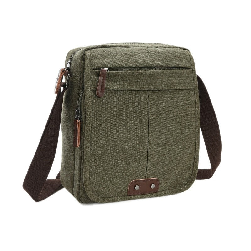 Koreaner-Stil Canvas Crossbody Tasche für Outdoor