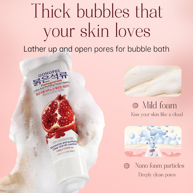 Pomegranate Amino Acid Feuchtigkeits-Reiniger – Bild 5 | LuxeStyle