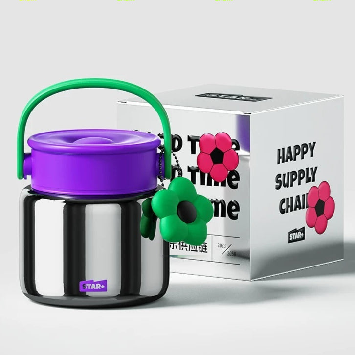 Edelstahl-Lunchbox mit Thermofunktion – Bild 2 | LuxeStyle