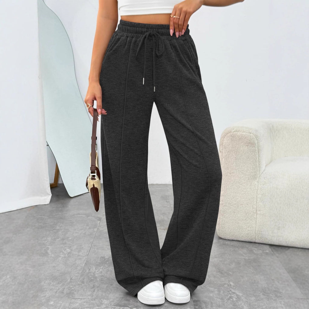 High-Waist Wide-Leg Hose für Damen