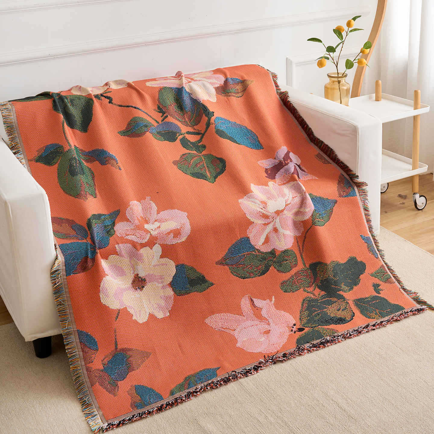 Deko-Wandbehang aus Polyester-Baumwoll-Mischung