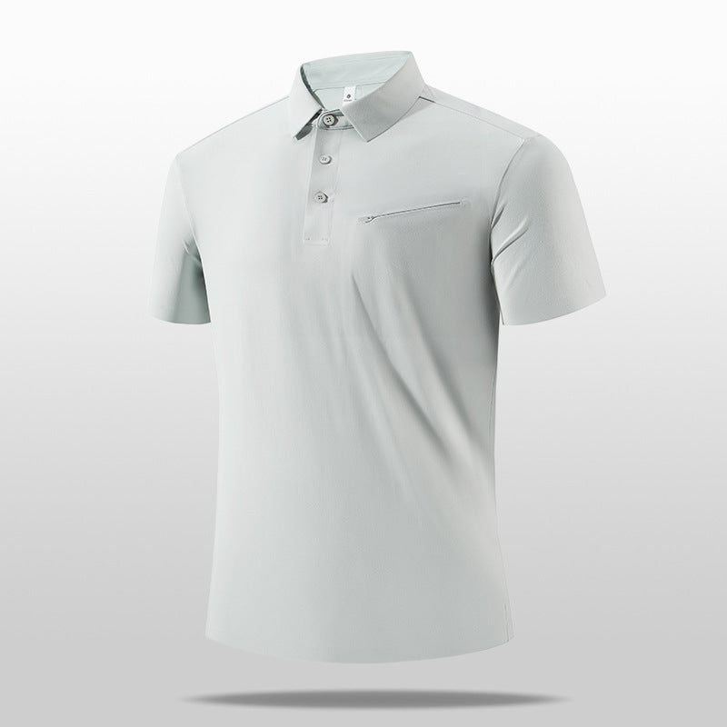 Business-Casual-Top mit Reissverschluss
