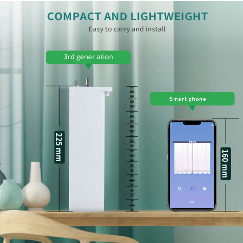 Smarter Vorhangmotor mit Fernbedienung – Bild 1 | LuxeStyle