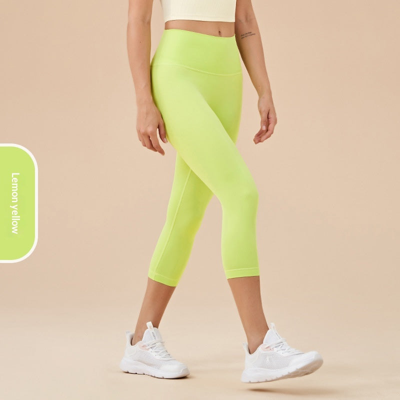 High-Waist Cropped Leggings für Damen