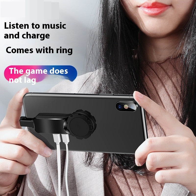 Audio-Adapter mit Ladefunktion und Ringhalterung