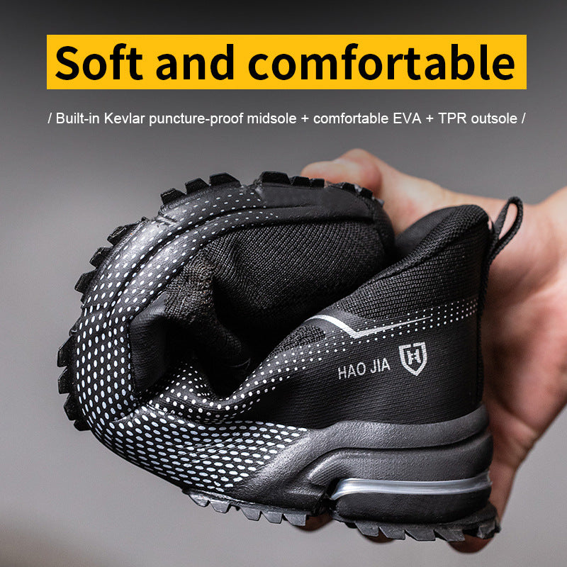 Sicherheitsstiefel mit Stahlkappe – Low-Top – Bild 4 | LuxeStyle