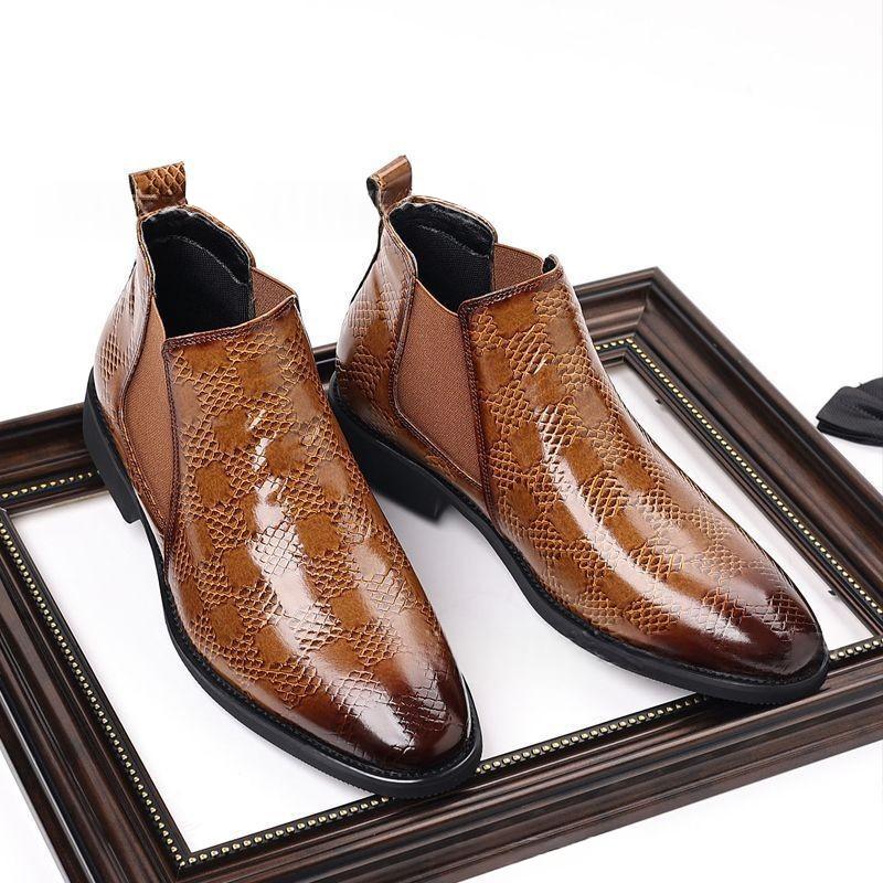 Britische Lederstiefeletten für Herren – Bild 6 | LuxeStyle