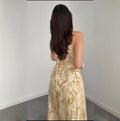 Elegantes ärmelloses Maxikleid mit Rundhals
