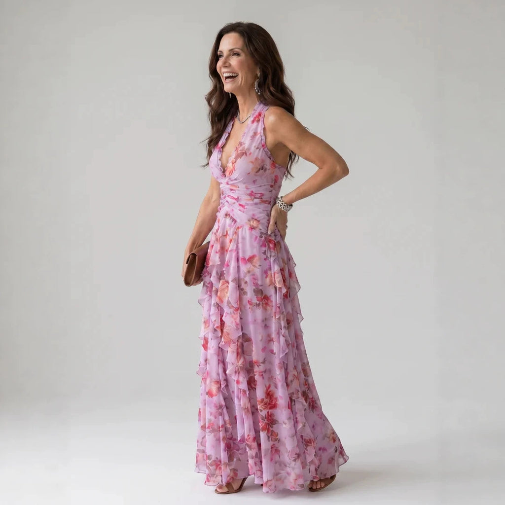 Asymmetrisches Kleid