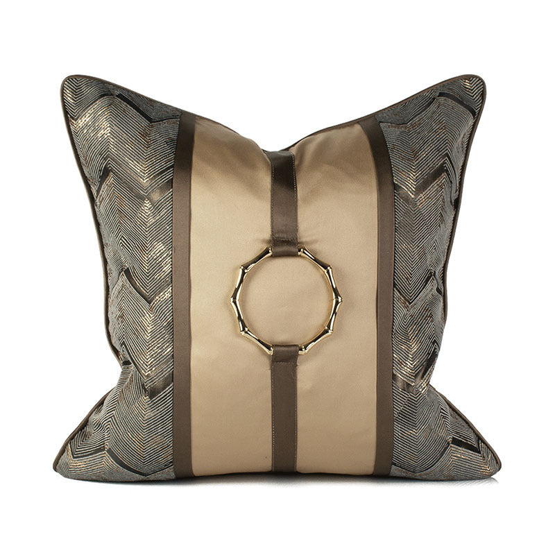 Kissenhülle Kupferring-Ornament – Bild 7 | LuxeStyle