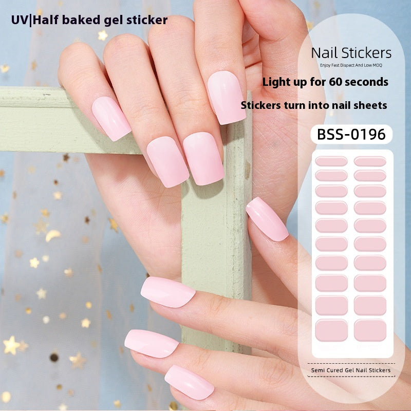Pure Color UV Gel-Nagelsticker