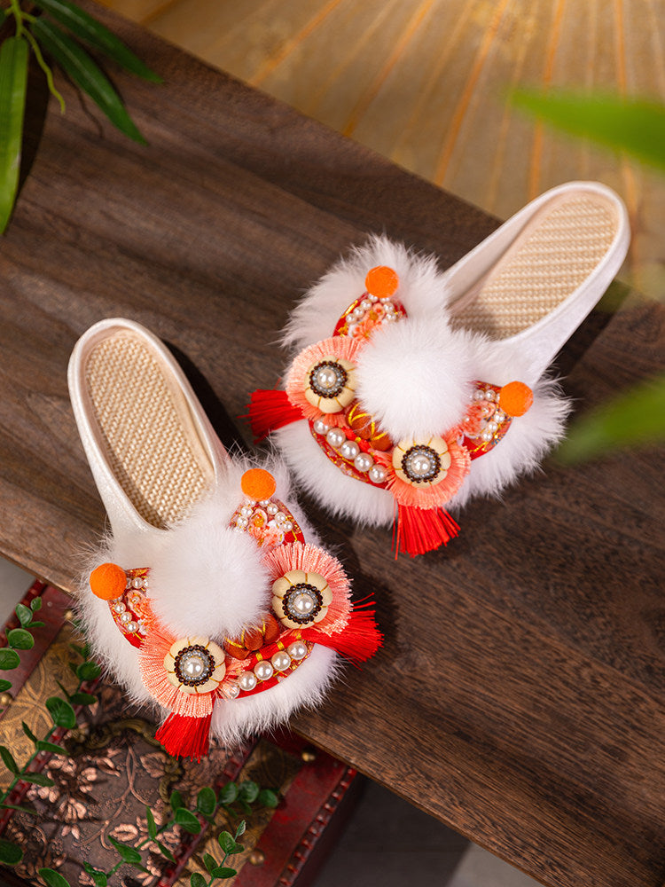 Zhensheng Happy Dongguofeng Tiger Head Sandalen