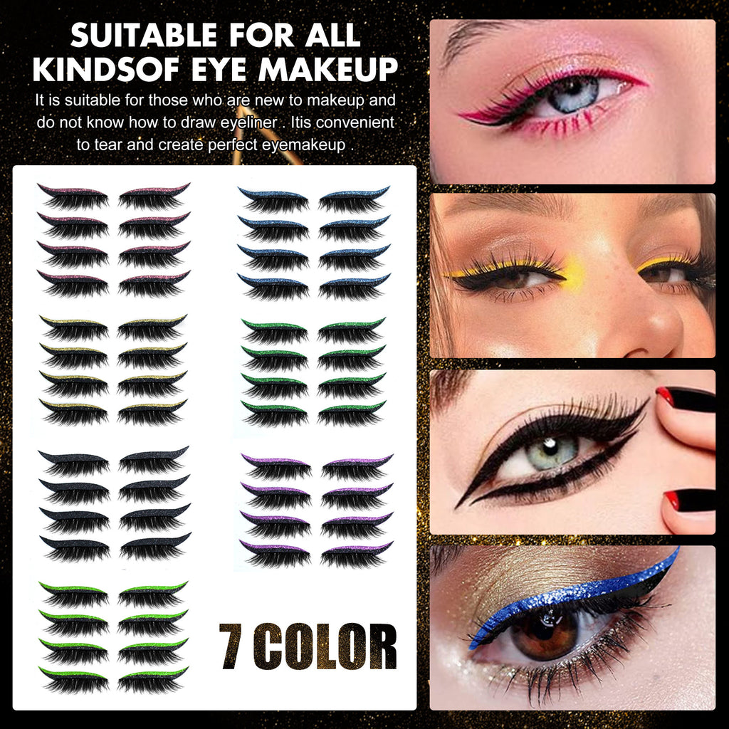 Wimpern- & Eyeliner-Sticker