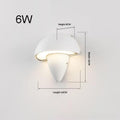 Mushroom‑Form LED-Wandlampe IP65 | LuxeStyle