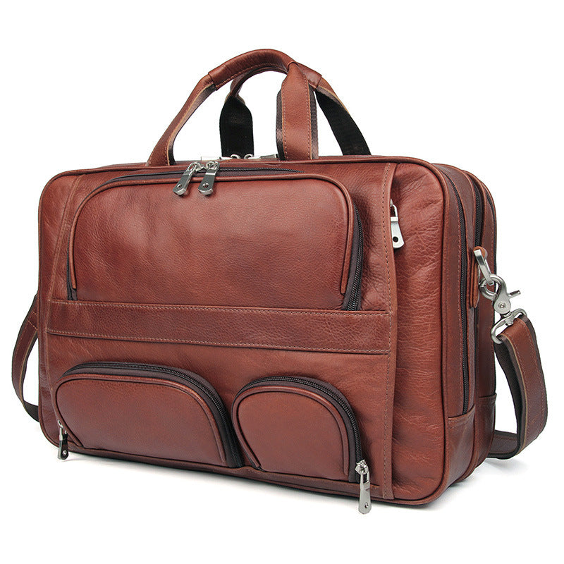 Personalisierte Retro-Handtasche für Herren – Bild 4 | LuxeStyle