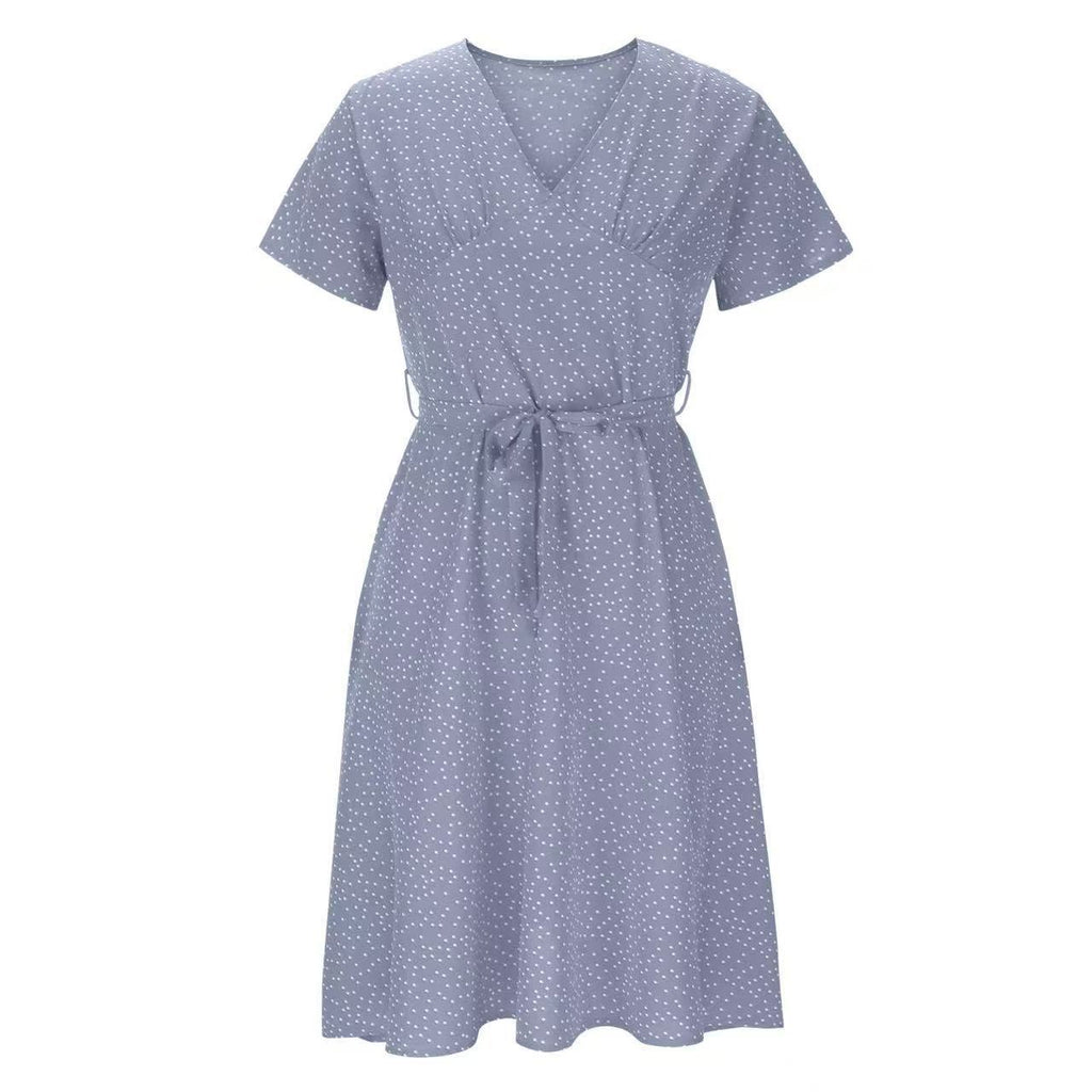 Chiffon-Kleid mit 3D-Effekt