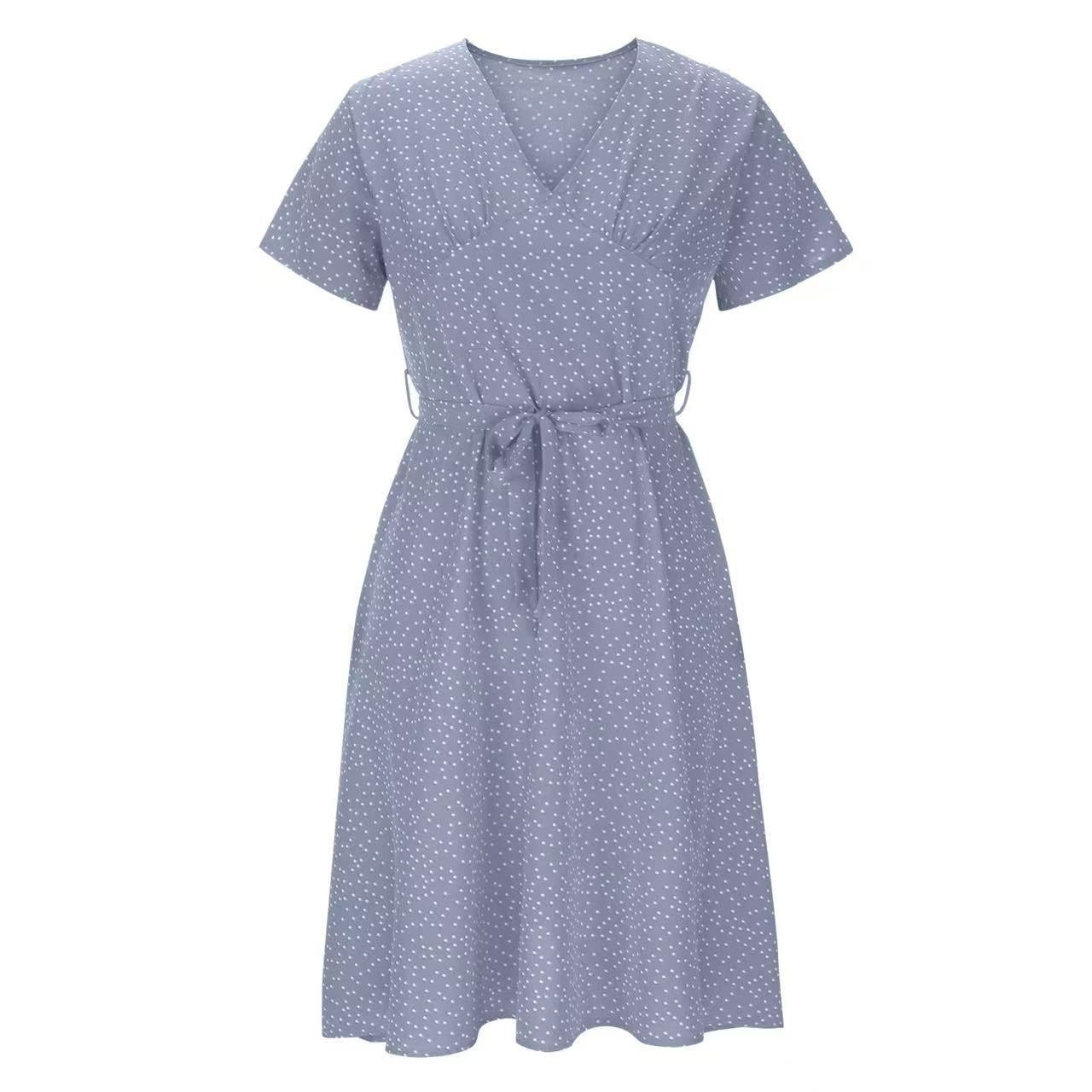 Chiffon-Kleid mit 3D-Effekt