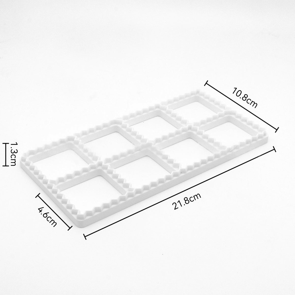 Dumpling-Mold-Set 3D-gedruckt – Quadrat, Kreis, Herz – Bild 3 | LuxeStyle
