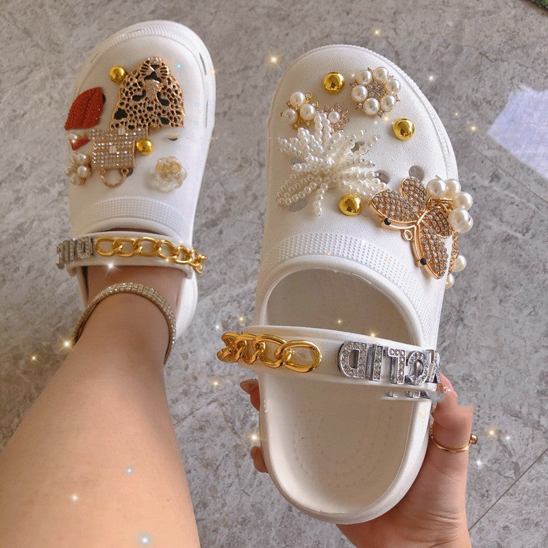 Modische Muffin Plateau-Sandalen für Damen – Bild 1 | LuxeStyle