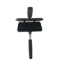 Schwarzer Waffel-Backform mit Antihaft | LuxeStyle