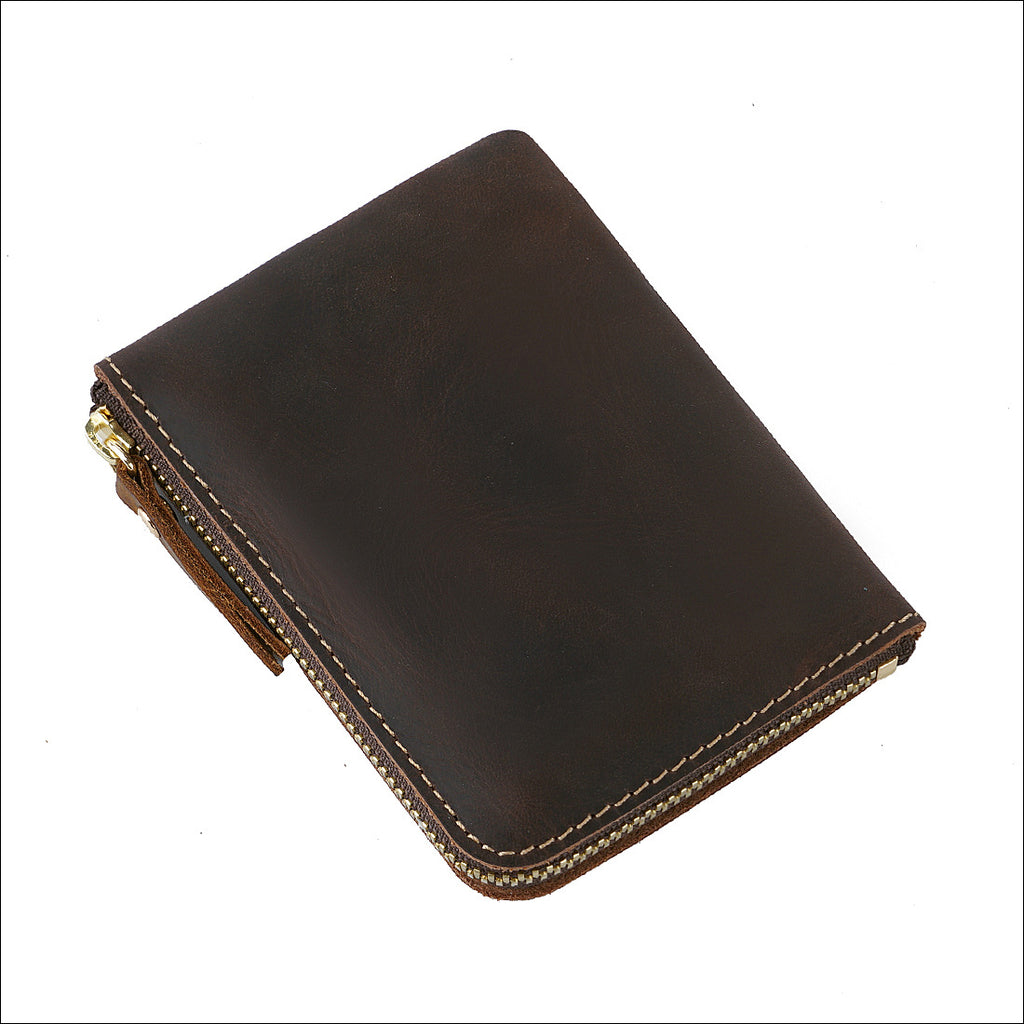 Handgemachtes Vintage Leder Portemonnaie