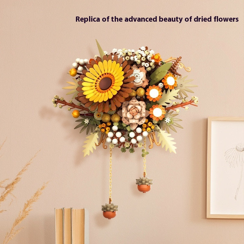 Wanddeko Blumen-Bausteine im Nordic-Stil – Bild 2 | LuxeStyle