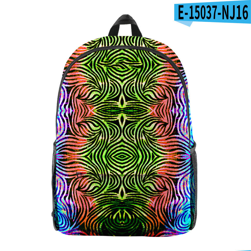 Tie-Dye Rucksack mit Digitaldruck | LuxeStyle