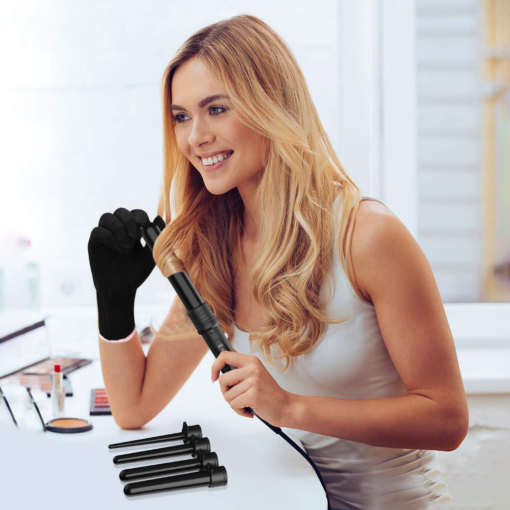 5-in-1 Keramik Lockenstab-Set