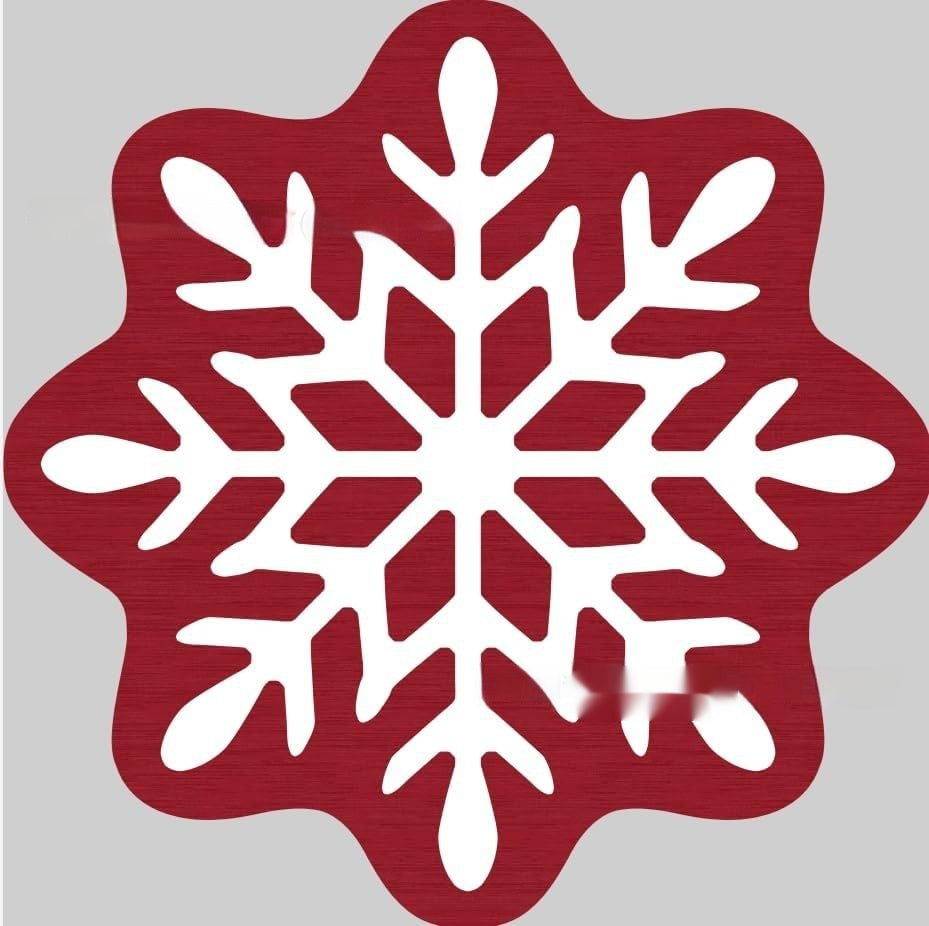 Weihnachts-Teppich, leicht zu reinigen