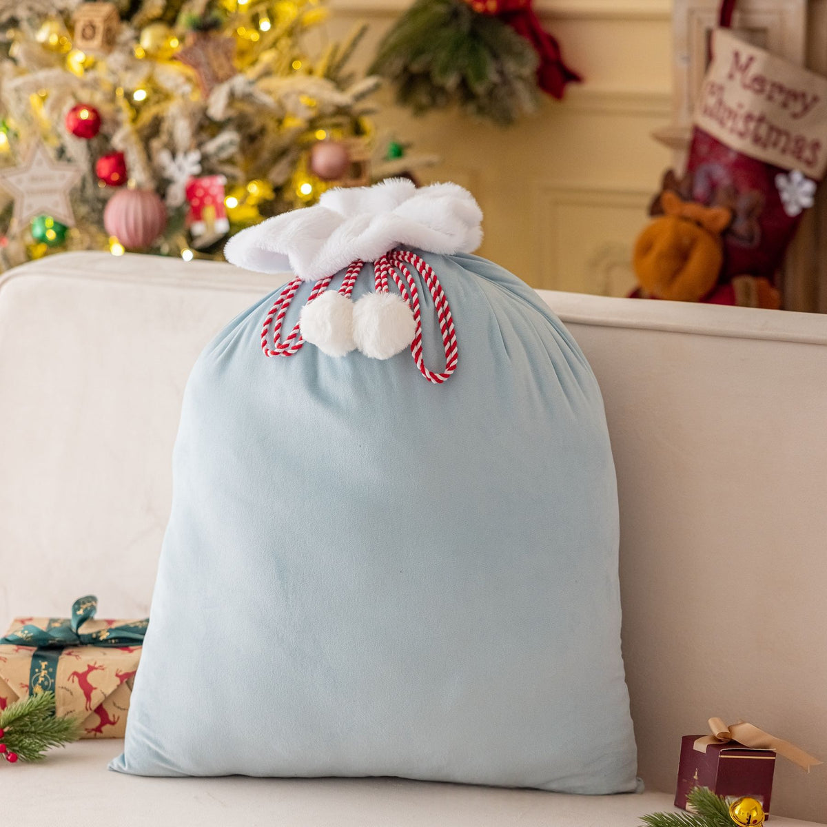Personalisierte bestickte Geschenktasche 50×70 cm – Bild 12 | LuxeStyle