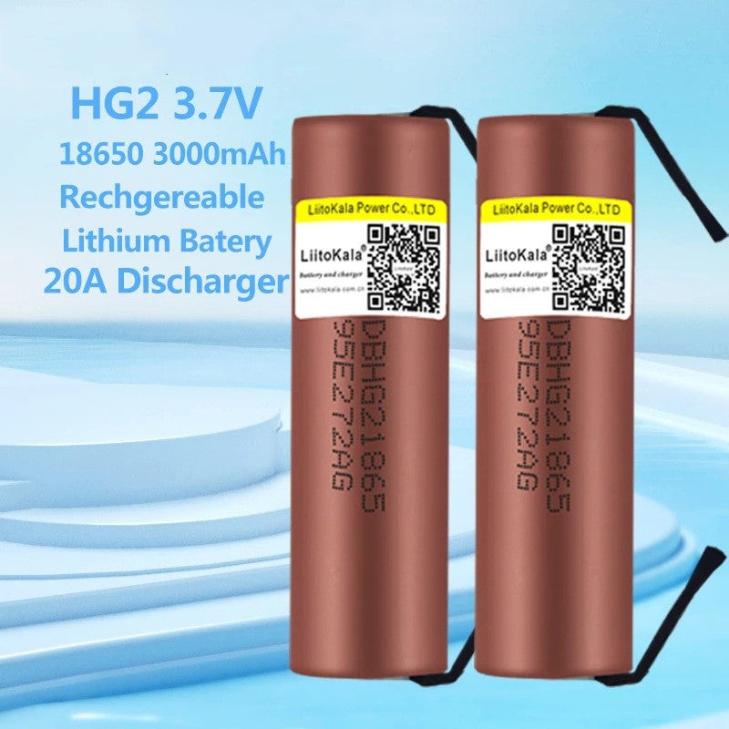 18650 HG2 Lithium-Akku 3000mAh – Bild 4 | LuxeStyle